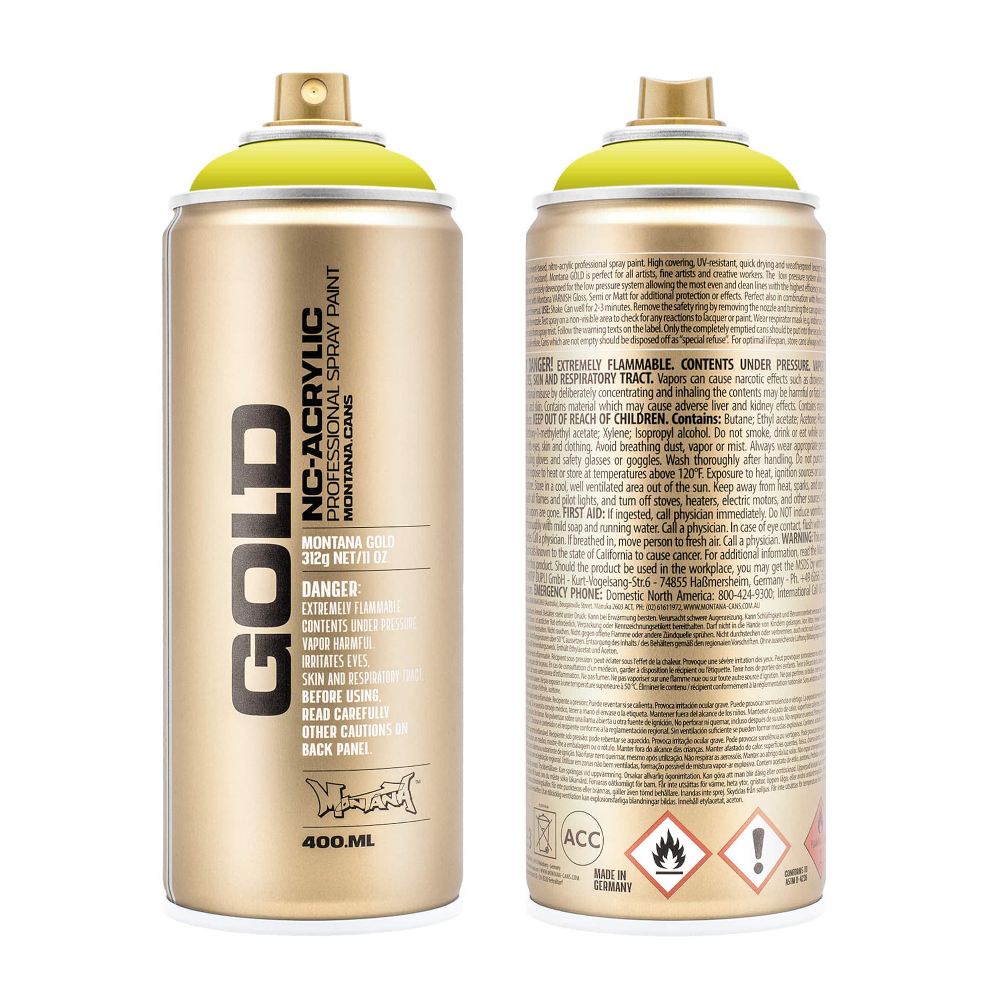 Montana™ Gold Acrylic Professional Spray Paint